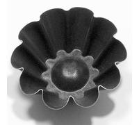 Vespa Set 6 Pezzi Formina per Dolce RICCIA Larga Mignon Mini Stampo Diametro 7cm Altezza 2cm Pasticceria