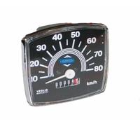 Vespa Special V50 Contachilometri Speedometer Nero Logo Viso 80 Km/H GEc
