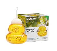 VESPAREX 1 Trappola Vespe e Calabroni, Moscerini della Frutta, Mosche - Trappola di Aggregazione Anti Vespe da Esterno Giardini, Balconi, Frutteti - Cattura Insetti Compatibile con Vesparex Liquido