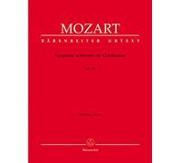 Vesperae solennes de Confessore KV 339. Partitur, Urtextausgabe