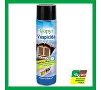 VESPICIDA INSETTICIDA VESPE CALABRONI GETTO 4 METRI SPRAY NIDI 600 ML VESPASTOP