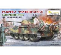 Vespid Models VS720003 - 1:72 Pz.kpfw.v' Panther’ Ausf.g Late Produzione - Nuovo