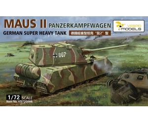 Vespid Models VS720006 - 1:72 Panzerkampfwagen' Maus II’ German Super Heavy