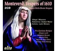 Pro Cantione Antiqua – Vespro della Beata Vergine (Marienvesper 1610) – CD – Alto