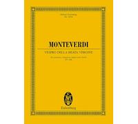 Vespro Della Beata Vergine: Marienvesper 1610: Marienvesper. SV 206. mixed choir (SATTB/SATTB), soloists (SSAATTBB) and orchestra. Partition d'étude.