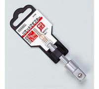 VESSEL A20BSQ3 3/8in Square Drive Socket Adapter 1/4in Hex Gambo 45mm Durevole