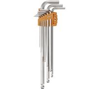 VESSEL Ball Point Hex L-Key Wrench (Long Type) 9PC. Set No.8309BP-LU 8309BPLU
