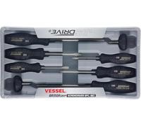 VESSEL Cacciavite GRIP ARMOR 8PC. Set (JISDRIVE) No.550A8PTU