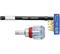 Vessel Driver a cricchetto tozzo TD-6700FX-4 (con albero flessibile)