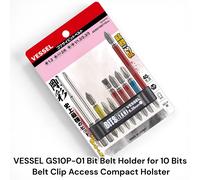 VESSEL GS10P-01 Supporto da cintura per bit per fondina compatta con accesso ...