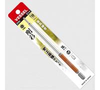 VESSEL GSVT10LH Torx Security Bit T10H x150 mm Long Color Coded Impact Driver