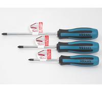 Vessel Megadora 900 +1x75 +2x100 +2x150 Cross Point Driver Set of three items