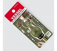 VESSEL QB-22DG Ball Grip Quick Catcher Bit Holder Auto-Lock verde opaco 1/4 d...