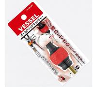 VESSEL QB-22R BallGrip Quick Catcher BitHolder 6,35 mm gambo esagonale per...