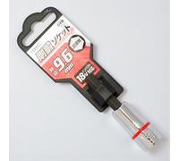 VESSEL SA209660 1/4 in 9,6 mm 6 punti esagonale dado driver presa bit 60 mm i...