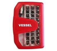 VESSEL Set di 30 punte PZ + 1 porta punta Torsion