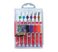 VESSEL Set di cacciaviti di precisione TD-56/-0.9, -1.2, -1.8, -2.3, +00, +0