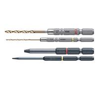VESSEL Set di punte per estrattore di viti Slim M3-M6 vite spogliata...