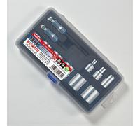 VESSEL TA20WSQ3-11PS 3/8sq Set di prese corte 9 pezzi con custodia...