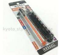 Vessel TD-76 Flat-Shaped Cricchetto E Punte Cacciavite Set Giappone