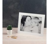 Portafoto photo frame big easy bianco, dimensioni 29x6,5xH22 cm, - Per Foto 18x24 cm peso 0,465 kg, spessore 5 mm bianco