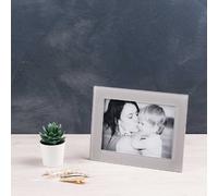 photo frame medium easy taupe white, dimensioni 23x6,5xH17,5 cm, peso 0,295 kg, spessore 5 mm tortora