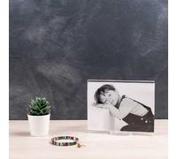 Vesta Portafoto da tavolo piccolo in plexiglass dalle linee moderne Air Plexigla