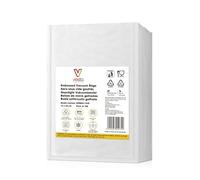 Vesta - Sacchetti sigillanti sottovuoto per cottura e confezionamento | Sacchetti goffrati senza BPA e 30% in meno di plastica, adatti per microonde, congelatore e soous vide | 100 pezzi da 15 x 25 cm