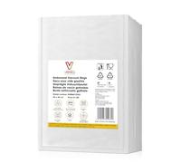 Vesta - Sacchetti sigillanti sottovuoto per cottura e confezionamento | Sacchetti goffrati senza BPA e 30% in meno di plastica, adatti per microonde, congelatore e soous vide | 100 pezzi da 25 x 35 cm