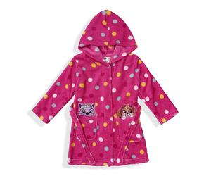Vestaglia bambina Paw Patrol in pile con cappuccio ricamo e tasche 5928