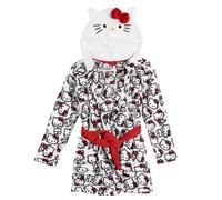 CERDÁ LIFE'S LITTLE MOMENTS Batín Hello Kitty Suave Niños Y Niñas con Capucha Y Cinturón - Bata Casa Calentita Y Cómoda Tipo Polar Batin, 6 Anni Unisex-Bambini e Ragazzi