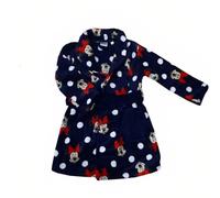 VESTAGLIA CORAL FLEECE PILE MINNIE MIS. 7 ANNI BLU