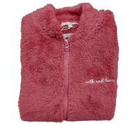 VESTAGLIA DA CAMERA DONNA INVERNALE PILE CORAL CON TASCHE MILK AND HONEY