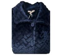 VESTAGLIA DA CAMERA DONNA INVERNALE PILE CORAL CON TASCHE MILK AND HONEY