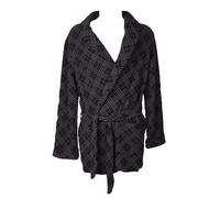 Vestaglia da camera uomo RAGNO incrociata con tasche e cintura invernale eco pun