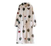 Vestaglia Sposa Robes For Women Fuzzy Button Down Heart Robe With Collar Ankle Length Robes For Women Shower Robe For Women Search This Page Accappatoio Donna Cipria Accappatoio Donna Caldo (Green, M)