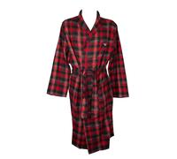 Vestaglia uomo EMPORIO ARMANI da camera in flanella di cotone incrociata con cin