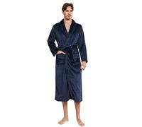 Vestaglia Uomo Pile Invernale Vestaglia Con Cintura Taglie Forti Pesante Accappatoio Peluche Manica Lunga Caldo Kimono Pigiama Leggero Curvy Vestaglia Da Notte Loungewear Per Hotel E Luxury Spa