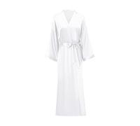 Vestaglie lunghe e morbide in raso o seta da donna, vestaglie a lunghezza intera, kimono e accappatoi effetto seta.