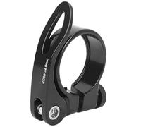 Vestamore Collare per sella in alluminio lavorato a CNC, diametro interno da 3,5 cm con morsetto per reggisella a sgancio rapido, morsetto per reggisella a leva di facile rilascio per bici da strada e