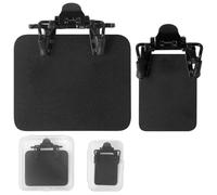 Vestamore Confezione da 2 protezioni per gli occhi verticali e orizzontali per tiro a trappola, include mascherine regolabili per gli occhi con custodie protettive per allenamento e viaggi