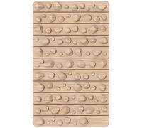 Vestamore Cuscinetto per riflessologia con venature del legno, 50 x 30 cm, cuscino pieghevole per agopressione con materiale EVA, massaggiatore plantare portatile per casa spa e allenamento relax