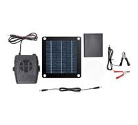Vestamore Kit pannello solare da 20 W con riscaldatore, incl. scatola batteria, leggero e portatile, pannello in silicone a risparmio energetico, scaldino invernale per serra, auto e casa degli