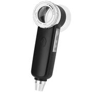 Vestamore Lente d'ingrandimento 30X con LED, ricaricabile tramite USB, per gioielli, gemme, francobolli e riparazione orologi, messa a fuoco regolabile e design portatile