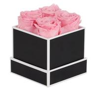 Vestamore Rose conservate, rose in una scatola, rose regalo per lei, rose vere per compleanno, festa della mamma, matrimonio, anniversario, rose di lunga durata, arti floreali, San Valentino