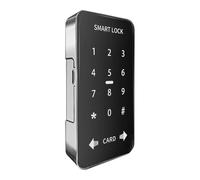 Vestamore Serratura digitale 3H per sauna, intelligente con codice a 4 cifre, per palestra, cabina stecca da biliardo, armadietto, bagno, ABS a specchio nero, installazione semplice fornita con viti