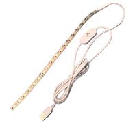 Vestamore Striscia LED USB 5 V, 59.1, interruttore touch, pieghevole, barra luminosa dimmerabile, per macchina da cucire, armadio, camera da letto, comodino