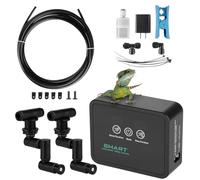 Vestamore Umidificatore automatico astuto per rettili con ugelli nebulizzanti regolabili e funzione timer per terrari