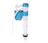 Vestamore Valvola di riempimento universale per serbatoio WC, valvola antisifone regolabile in altezza con sfera galleggiante, kit di installazione rapida
