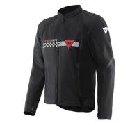 Veste de moto Tissu Homme Dainese HEROSPHERE AIR TEX Black/White Stripes/Red Taglia:52